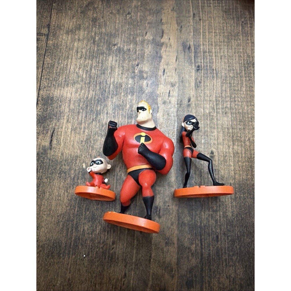 Disney Pixar THE INCREDIBLES MINIATURES Loose